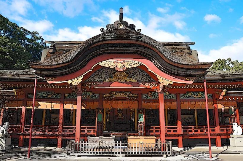 Dazaifu Tenmangu Sline е едно от най известните и исторически