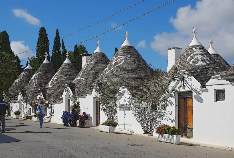 Alberobello Trulli-Häuser