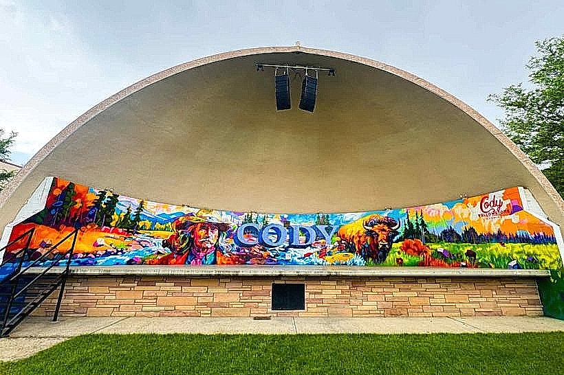 Downtown Cody Murals