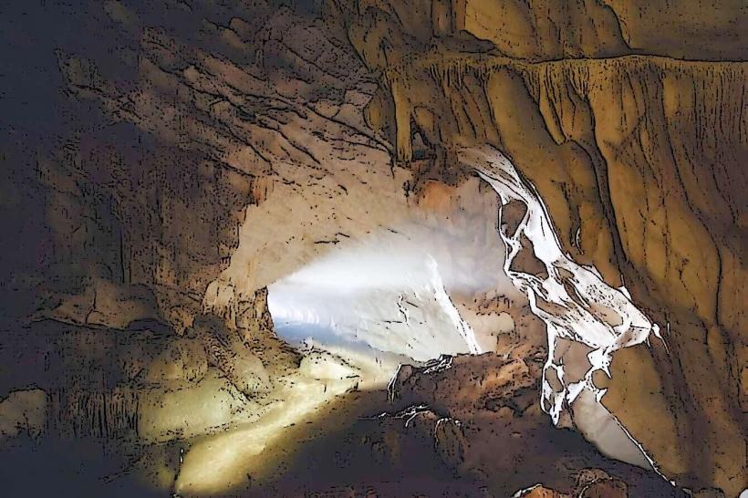 Höhle von Pellumbas