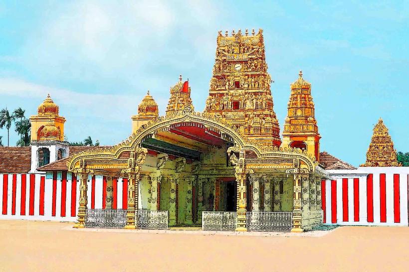 Храмът Nallur Kandaswamy