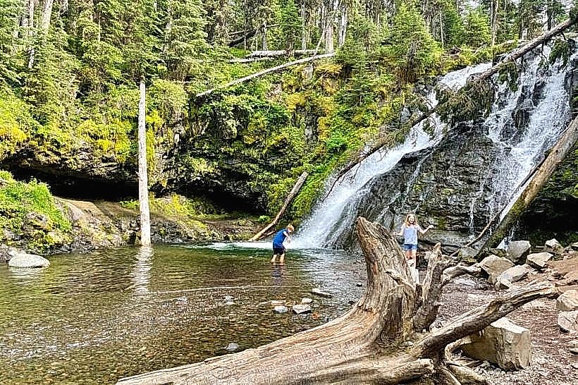 Grotto Falls Trail