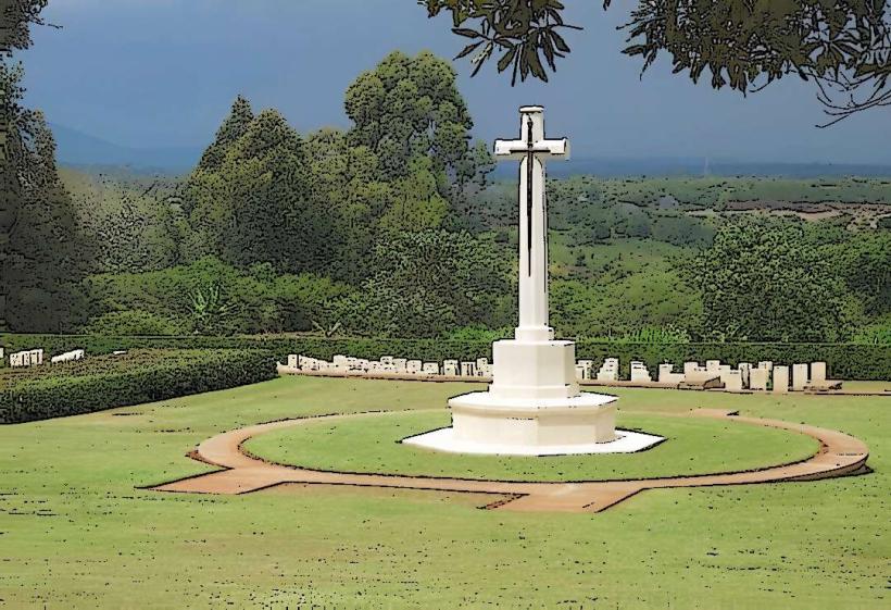 Мемориалният парк Thika World War е малък но исторически значим
