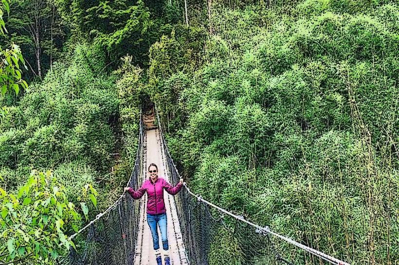 Puente Colgante de Colonia