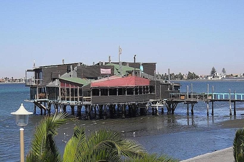 Raft Restaurant Pier