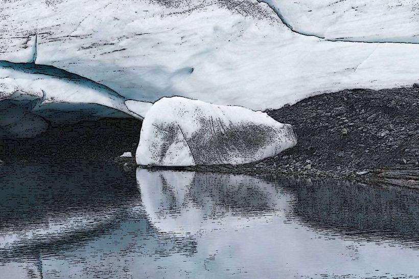 Vestiges du glacier Els Isards