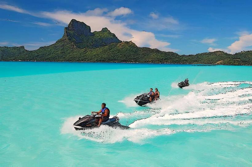 Bora Bora Jet Ski Adventure