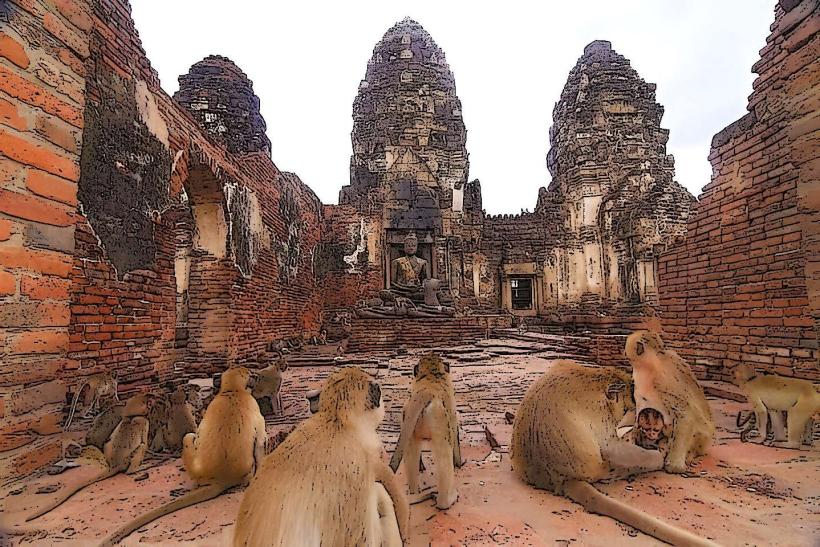 Lopburi Monkey Temple