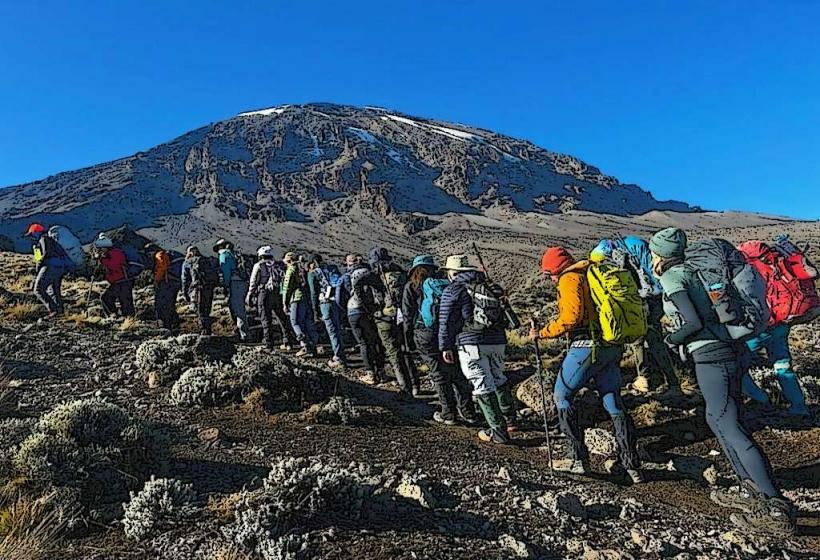 маршрут на Machame живописният и предизвикателен поход до срещата на