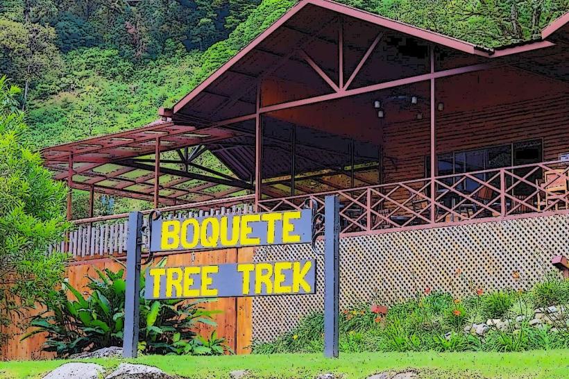 Boquete Tree Trek е вълнуващо и приключенско екотуризъм изживяване разположено