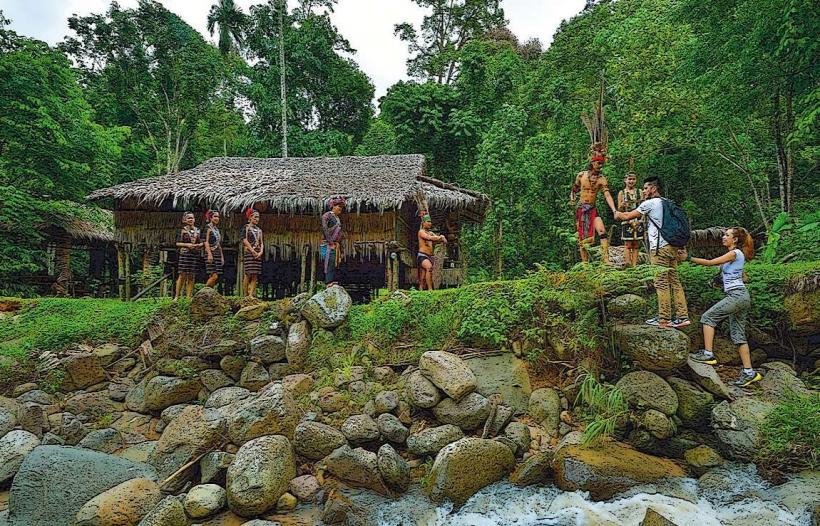 Mari Mari Cultural Village е завладяващо културно изживяване разположено точно