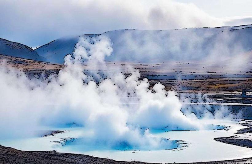 Hverir Hot Springs