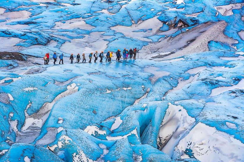 Sólheimajökull-Gletscher