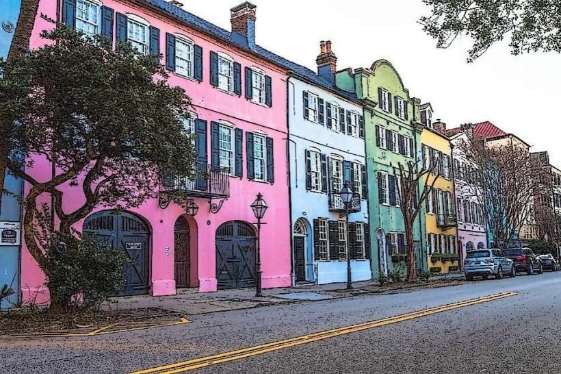Rainbow Row