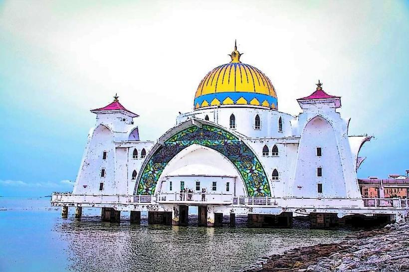 Джамията Malacca Straits Mosque