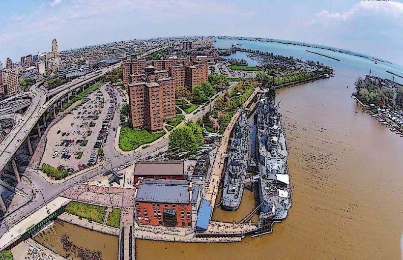 Buffalo и Erie County Naval amp Military Park е най