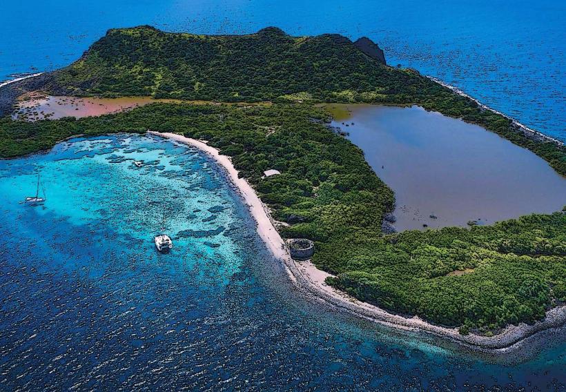 Petit Martinique Beach