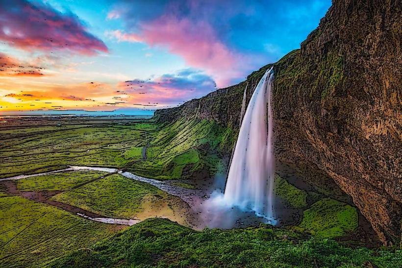 Водопадът Seljalandsfoss