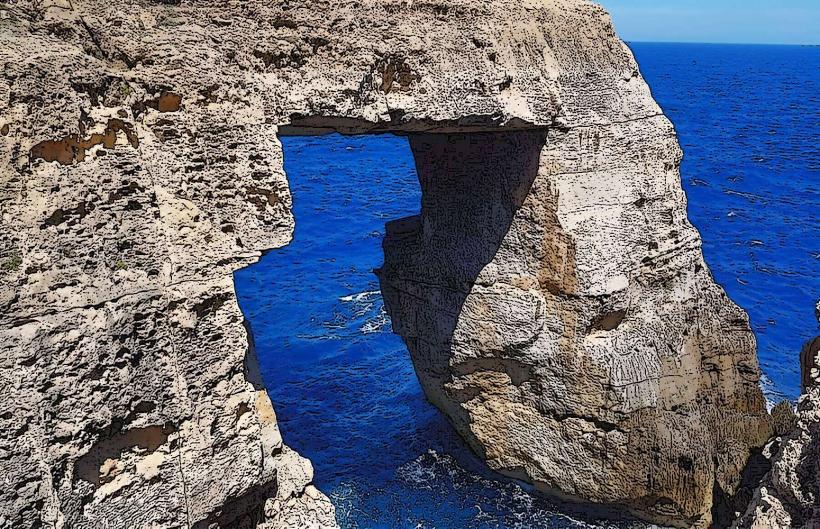 Wied il-Mielaħ Window