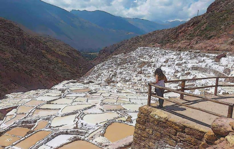 Maras Salt Mines Salinas de Maras са изключително и историческо