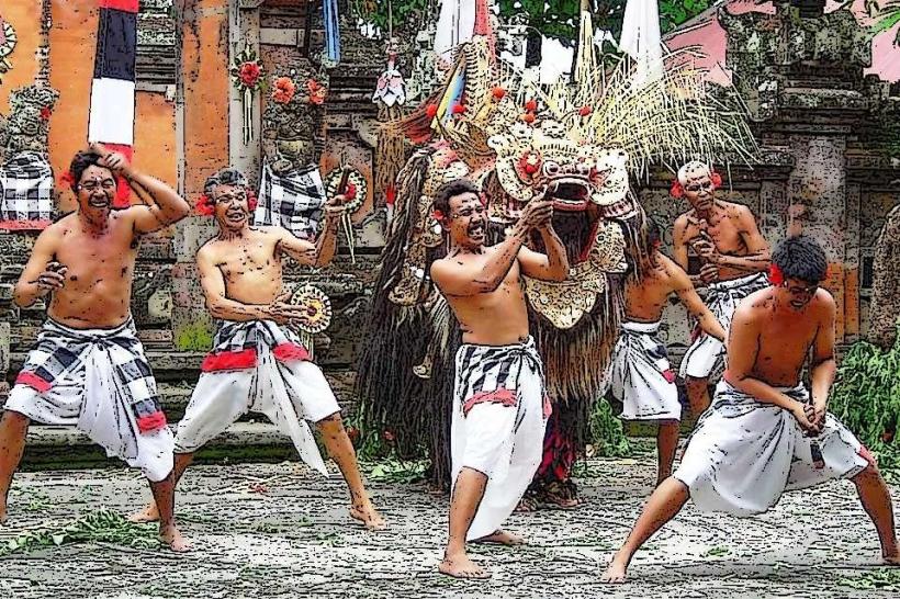 Batubulan Village