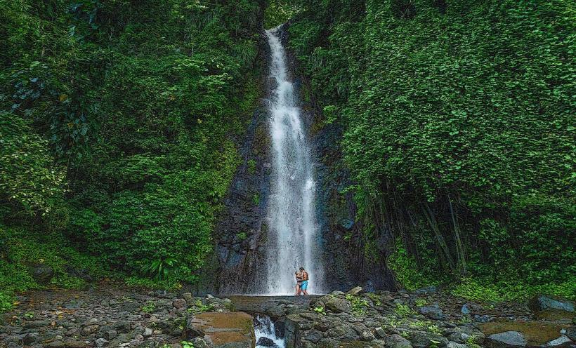 Dark View Falls Saint Vincent Grenadines Dark View Falls е