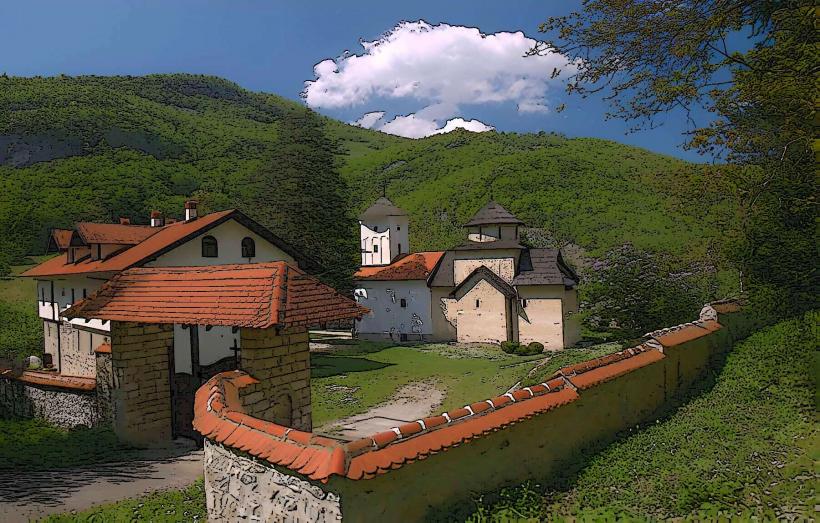 Monastère de Pustinja