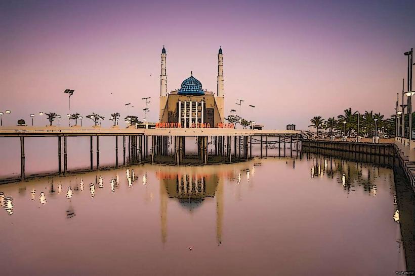 Mosquée flottante de Makassar