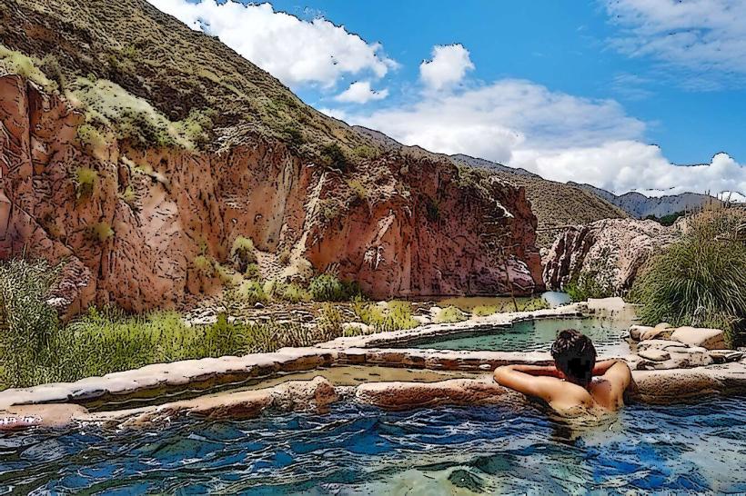 termas de cacheuta е известен термичен спа и курорт разположен