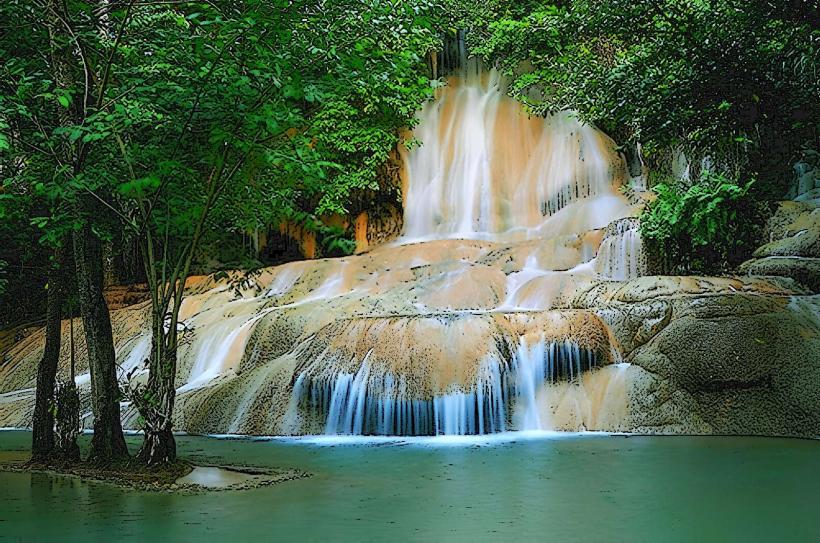 Sai yok noi Wasserfall