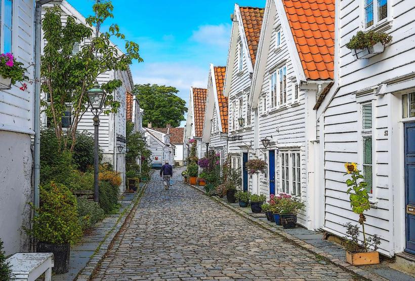 Old Stavanger Cottages