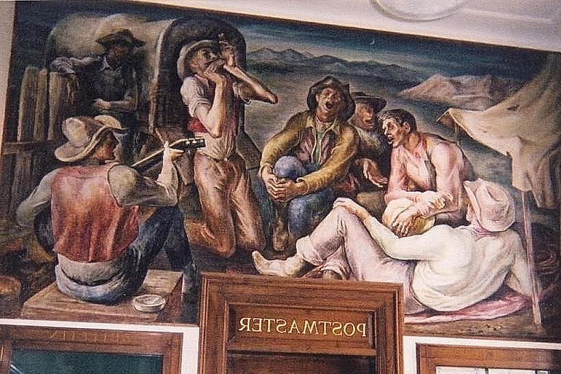 Torrington Post Office Mural