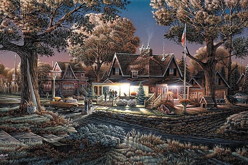 Terry Redlin Elementary Mural