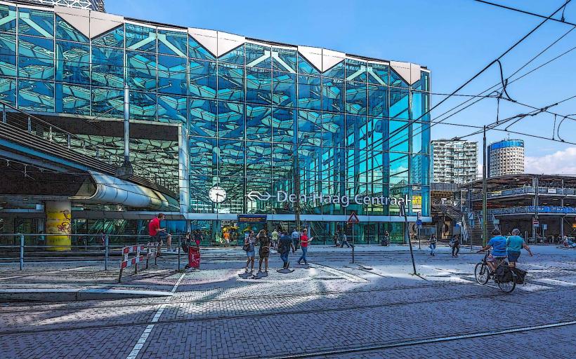 Haager Hauptbahnhof