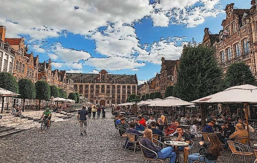 Старият пазар на Льовен (Oude Markt)