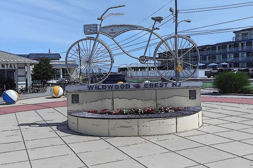 Wildwood Crest Bike Path