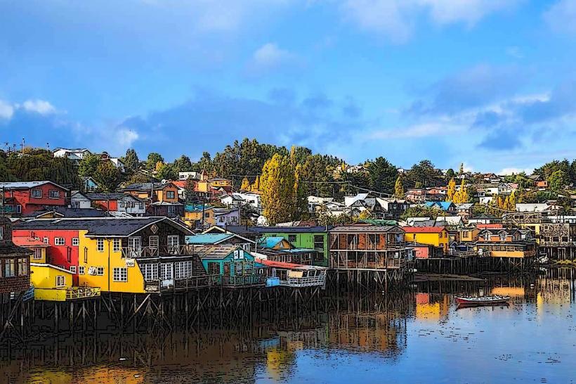 Актуализирана памет iglesia de nercón съкровище на Chiloé Iglesia de