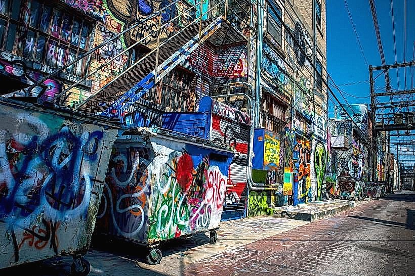 Downtown Rapid City Art Alley