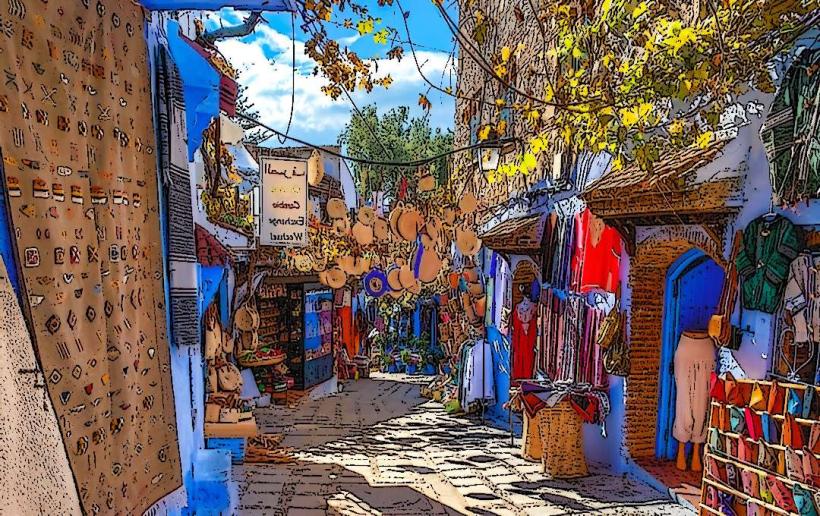 Souk of Chefchaouen