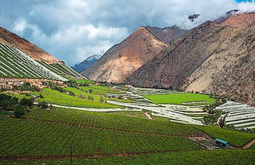 Valle del Elqui живописен и културен скъпоценен камък в северния