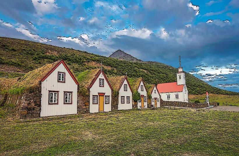 Laufas Turf Houses