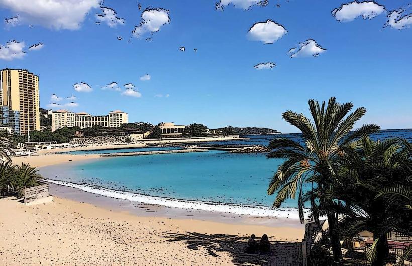 Plage du Larvotto