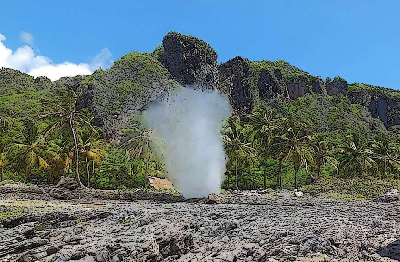 Boca del Diablo Blowhole