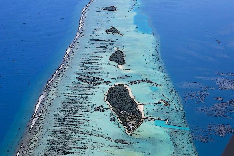 Thaa Atoll Lagoon