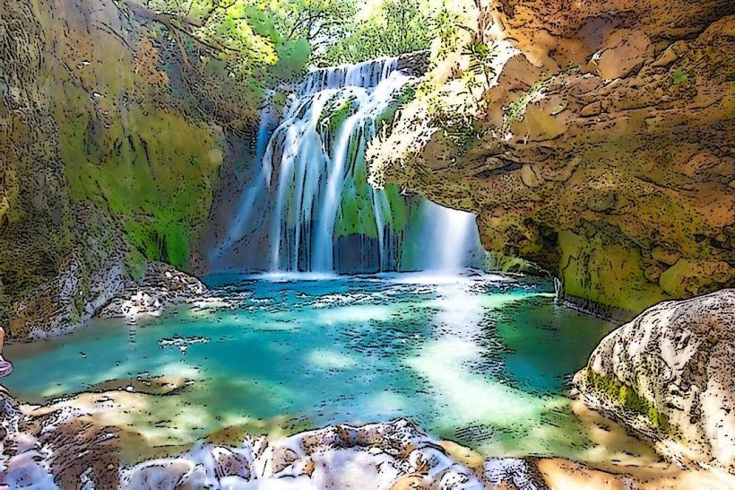 Akchour Waterfalls