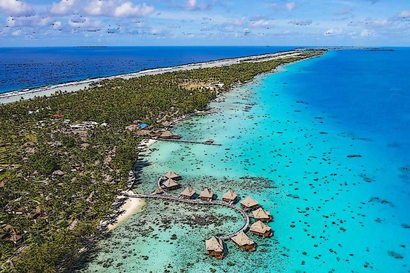 Rangiroa Hotel Beach