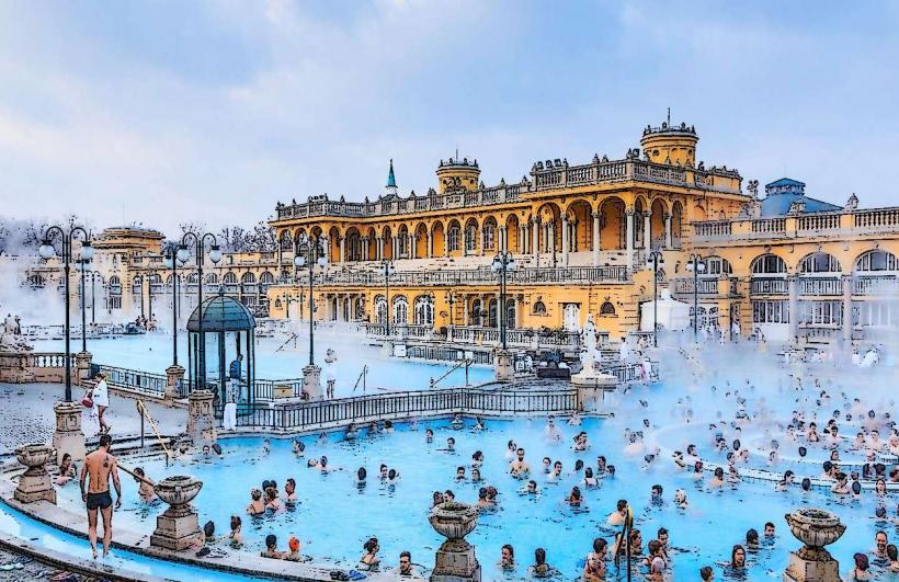 Bains thermaux Széchenyi