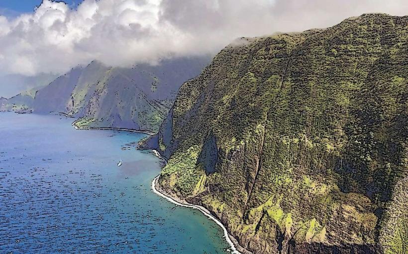 Molokai Sea Cliffs