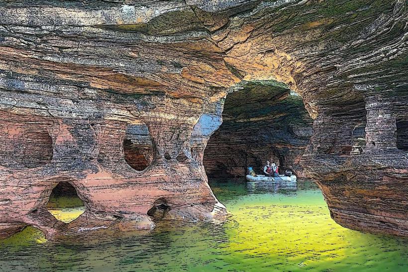 Apostle Islands Sea Caves