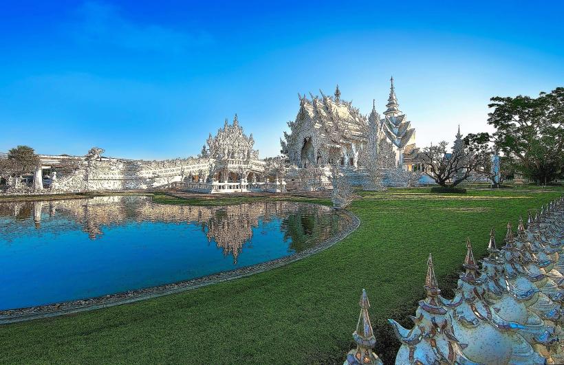 Wat Rong Khun (temple blanc)